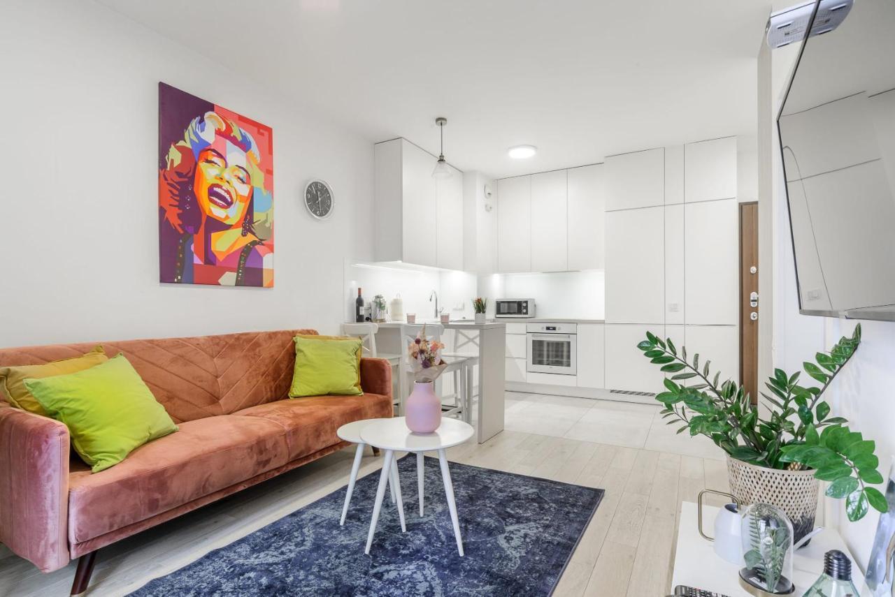 Luxury Apartment On Grzybowska Street วอร์ซอ ภายนอก รูปภาพ
